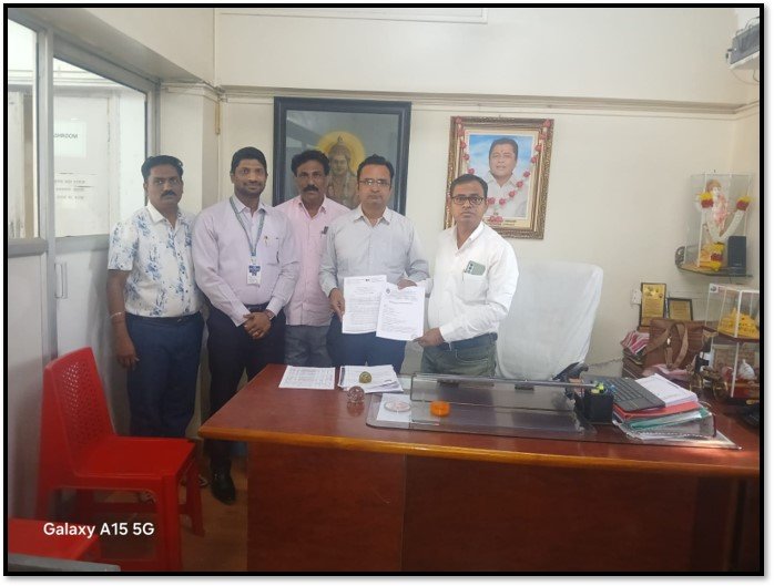 NNSCOP has signed a Memorandum of Understanding (MoU) with the  G. S. Gune Ayurved college ,Ahliyanagar