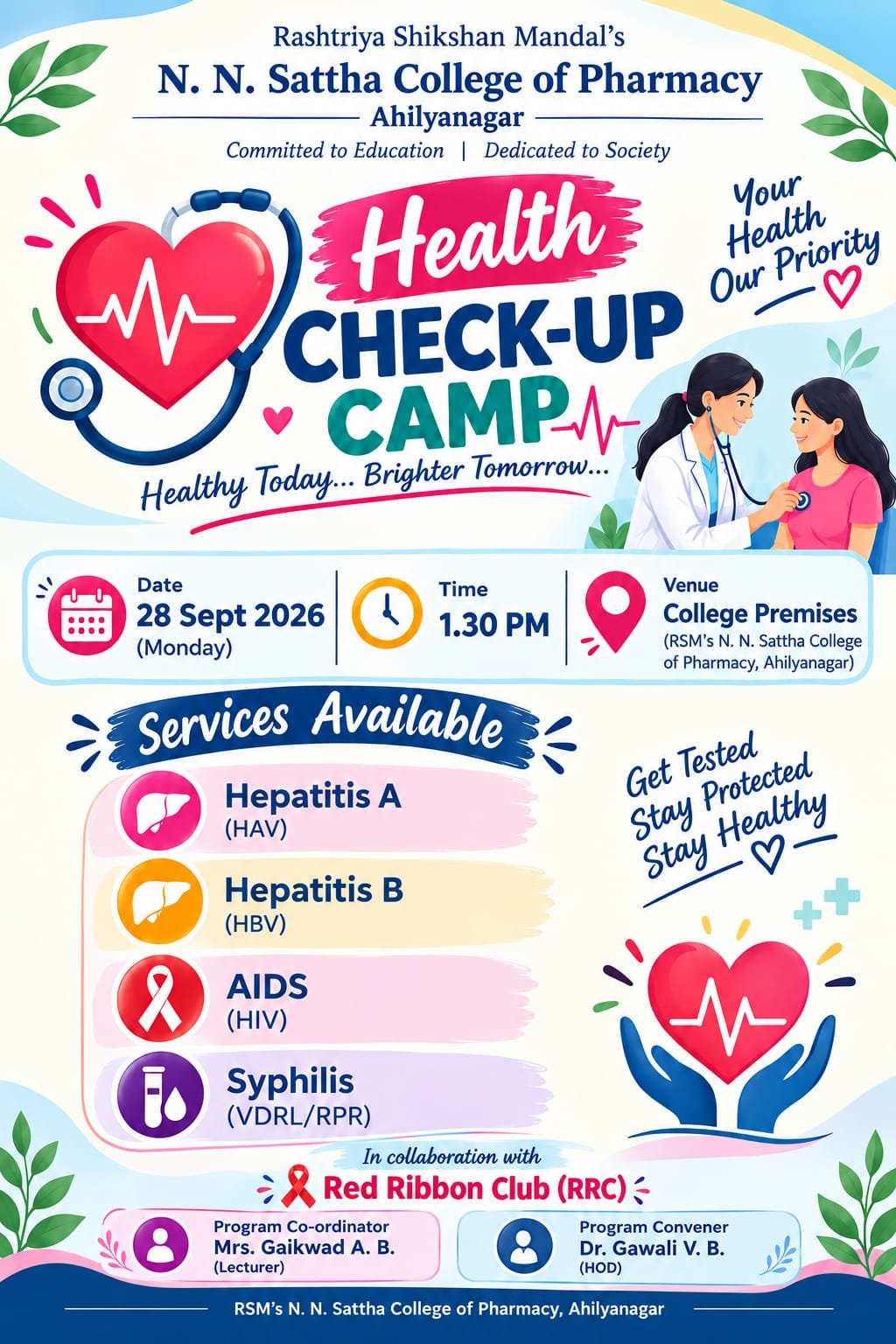 Health Check-up & Awareness Programme
